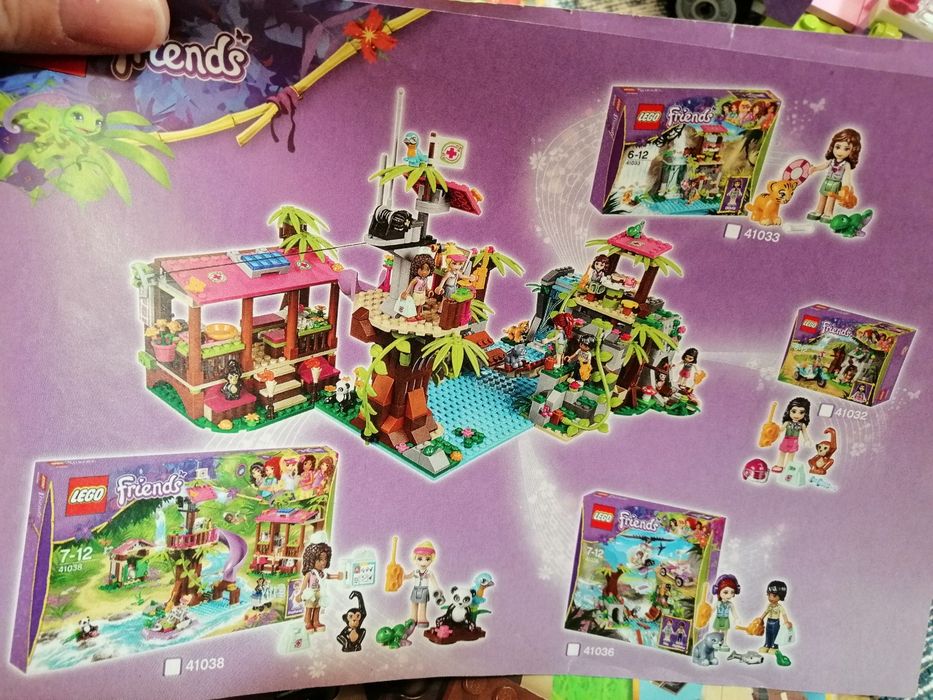 Klocki Lego Friends Baza ratownicza 41038