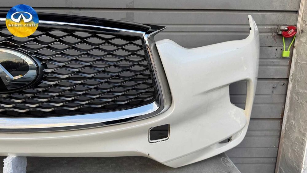 2019-2024 INFINITI QX50 передний бампер крышка OEM без датчика