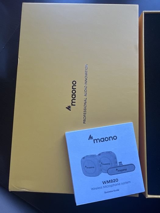 Maona bezprzewodowy zestaw microfonów, nowe