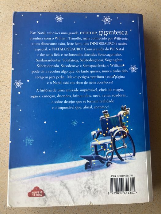 Livro Natalossauro- O dinossauro que salvou o Natal