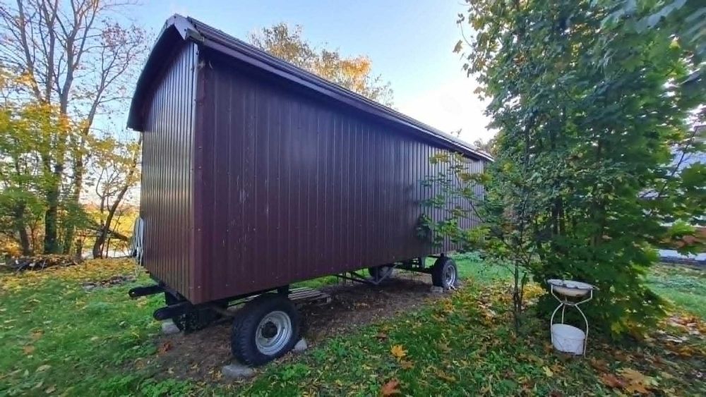 Barakowóz, domek na kołach, barak, kontener. Mobilny! 6 x 2,4 m.