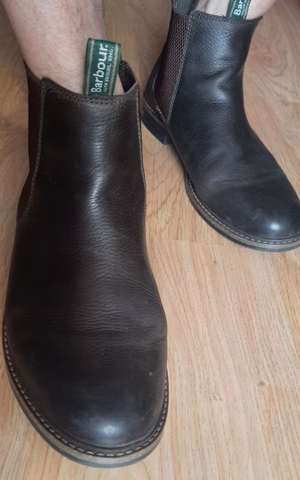 Чоловічі Челсі Вarbour р.45/29,5 см. шкіра черевики туфлі ботинки туфл