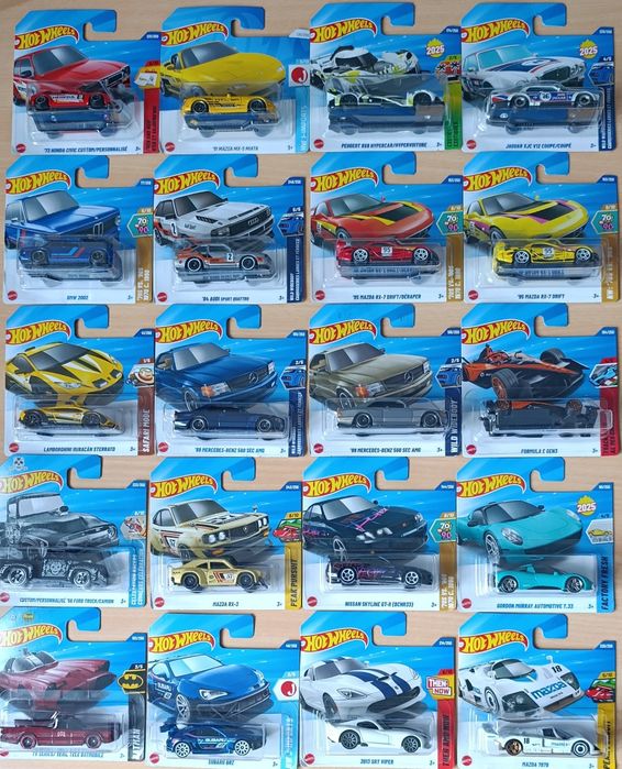 Hot wheels Ferrari F40, BMW,Porsche новые в упаковке