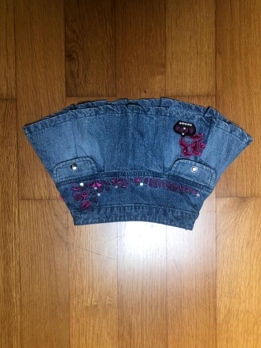 Blusa e Saia Barbie 2/3 anos
