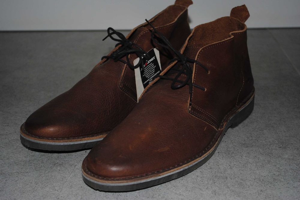 Skórzane buty Jack & Jones Premium roz 45/46