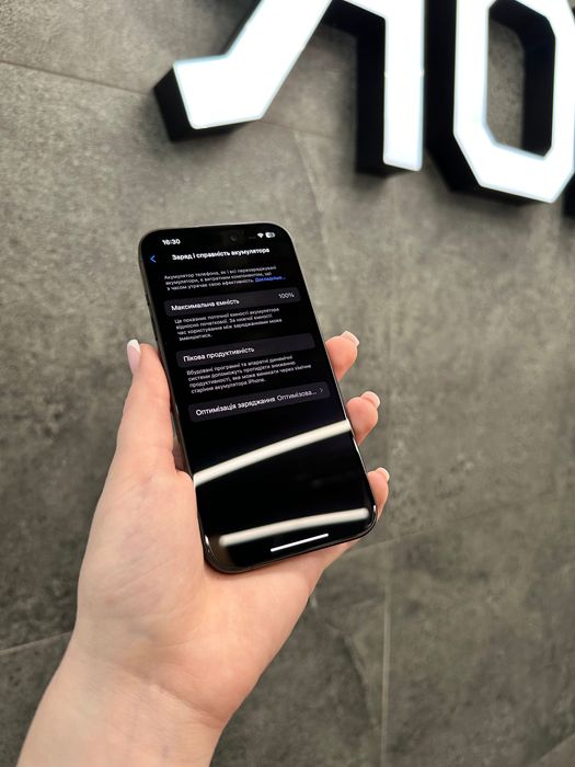 iPhone 15 pro 256 Black Titanium used в « Ябко» Запоріжжя