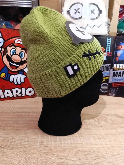 super słodka i wysokiej jakości, zabawna czapka z motywem robota