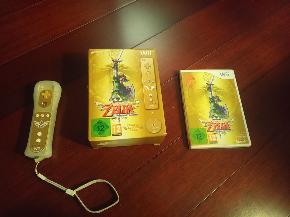 Jogo Zelda Wii (aniversário 25 anos) versão gold ilimitada