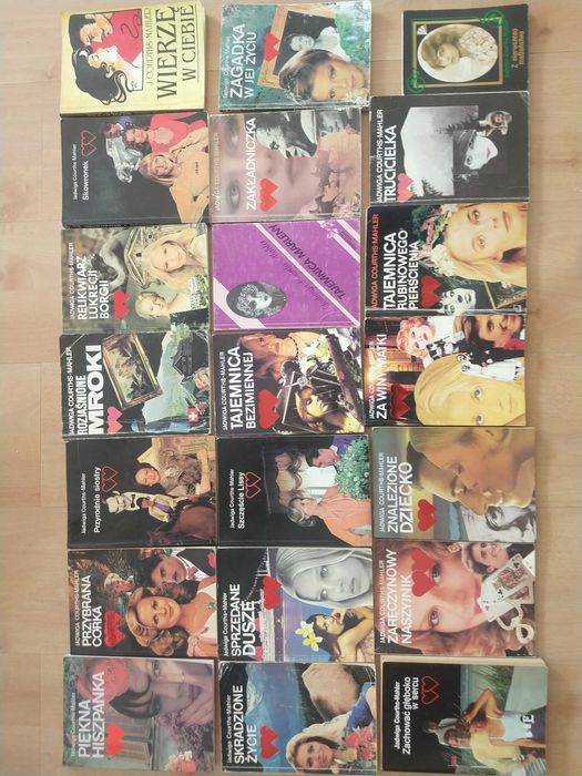 Jadwiga Courths-Mahler,Rodziewiczówna,Friede Birkner,Mniszek,Dell,Glyn