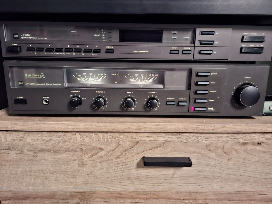 Sprzedam wzmacniacz dual cv 1260, tuner gratis