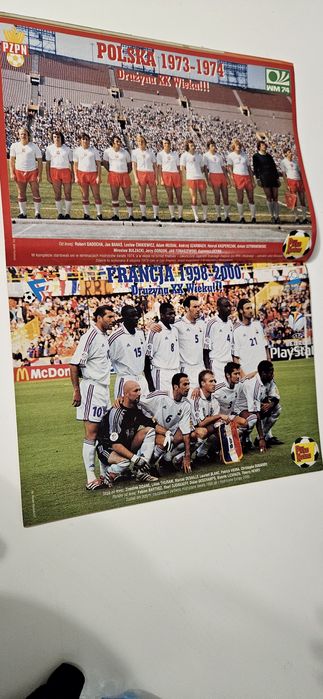 Tygodnik Stara Gazeta piłkarska Piłka nożna 2000  plakaty  sprzed 25 l