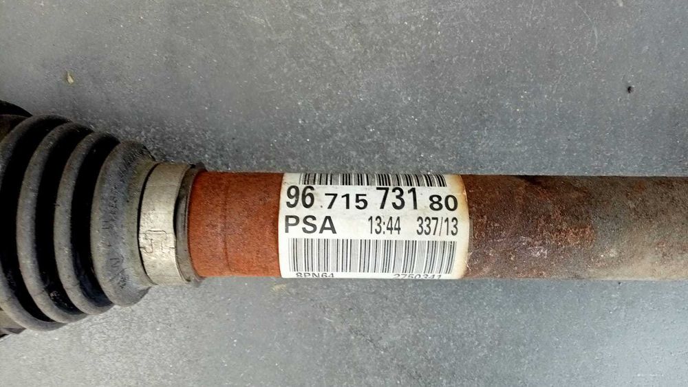 Transmissão FRT ESQ Citroen C-Elysée 9671573180 em Stock