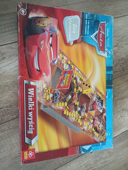 Gra planszowa Wielki wyścig auta