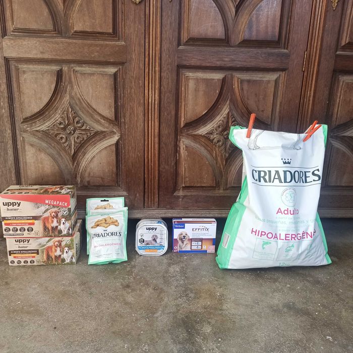Comida para cão hipoalergénica