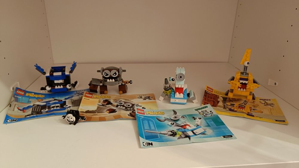 LEGO mixels 4 figurki