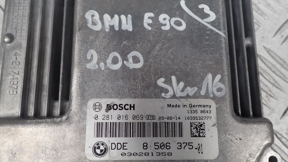 komputer sterownik silnika bmw e90 2,0d  028101707 / 0281016067 / 0281