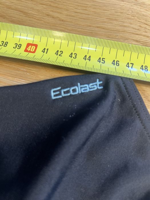 Strój kąpielowy nowy 38 jedno częściowy czarno szary