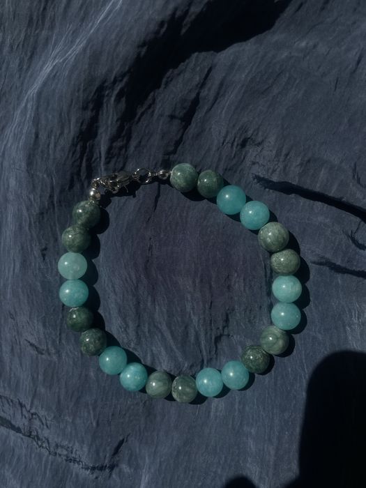 Браслет с амазонита
