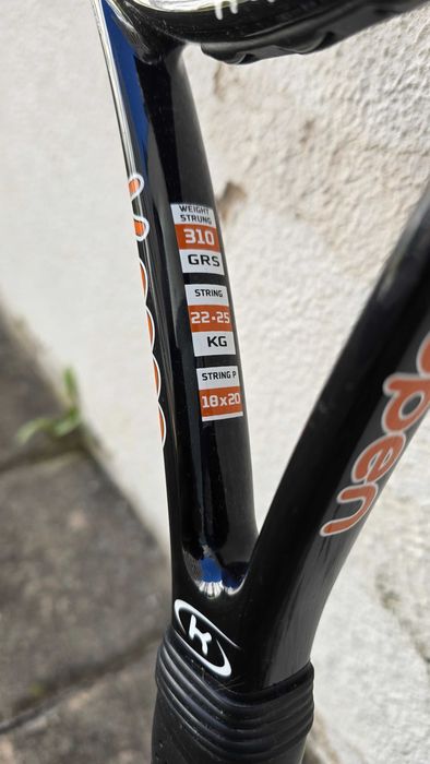 Raquete de tênis K-Open 400 - Linha profissional