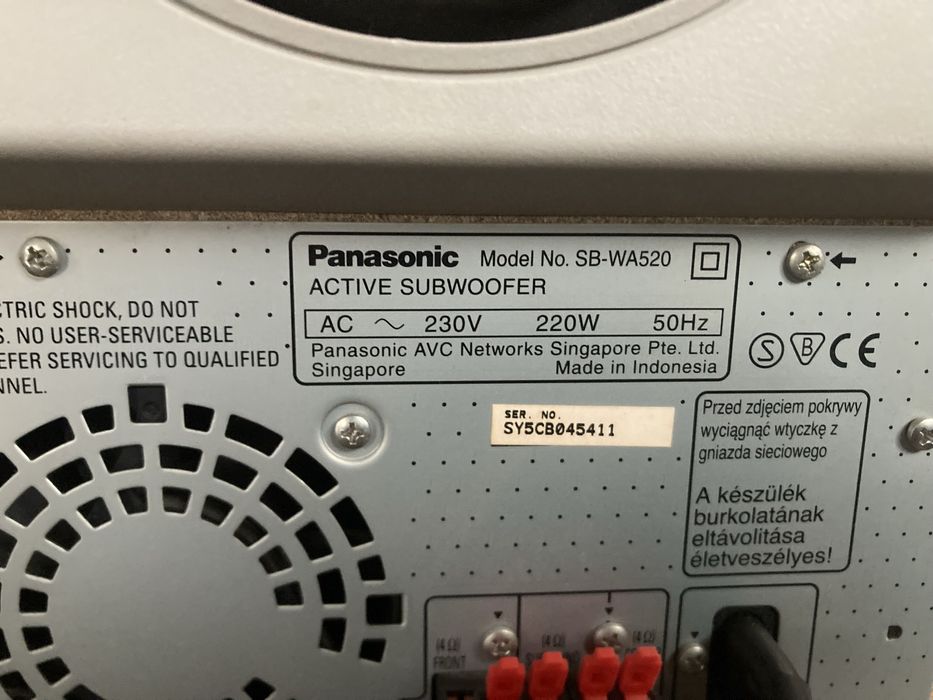 Kino domowe panasonik sa Ht520