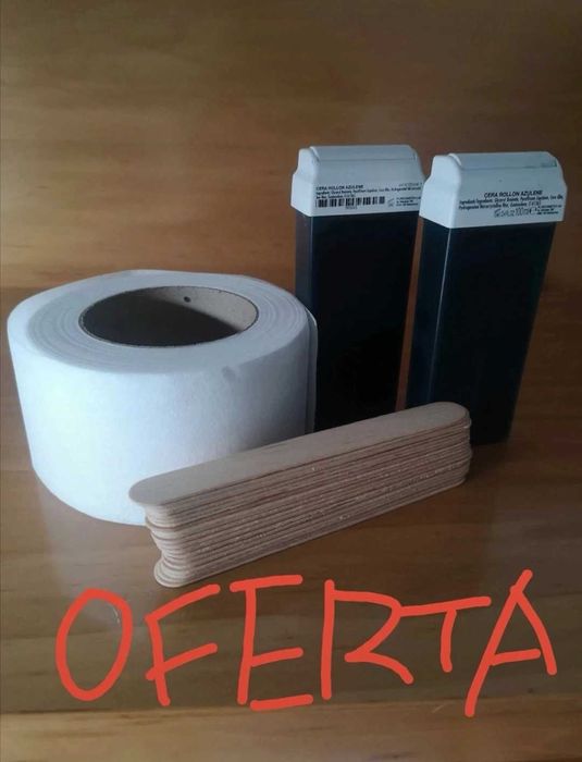 Roll on depilação com recargas e bandas