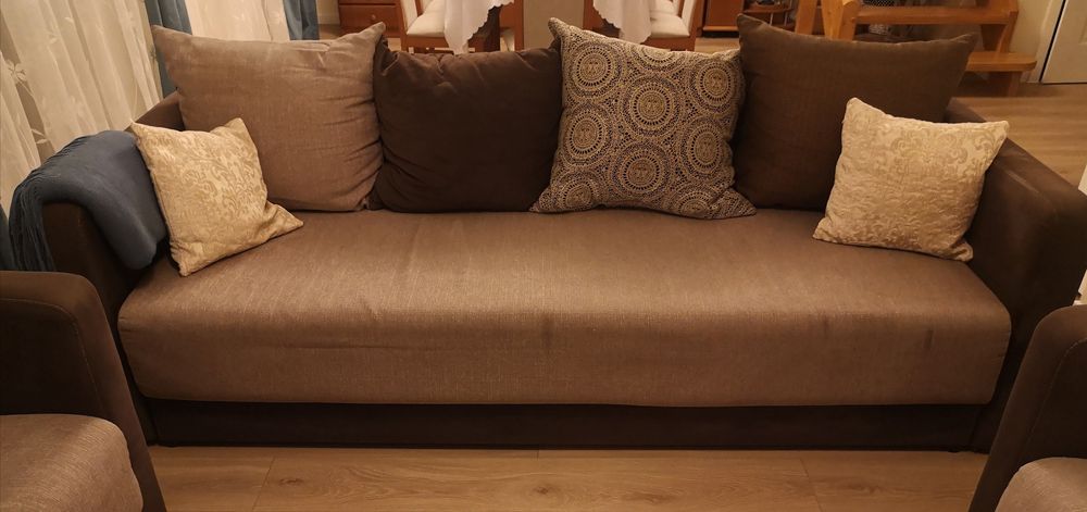 Zestaw wypoczynkowy 3+1+1