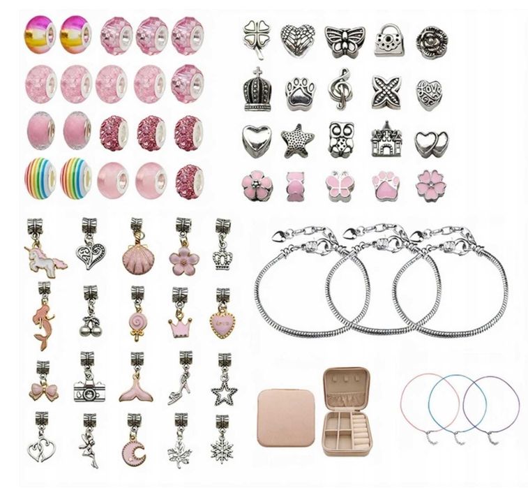 PRINCESS/Набір для виготовлення браслетів ШАРМІВ PRINCESS PANDORA!