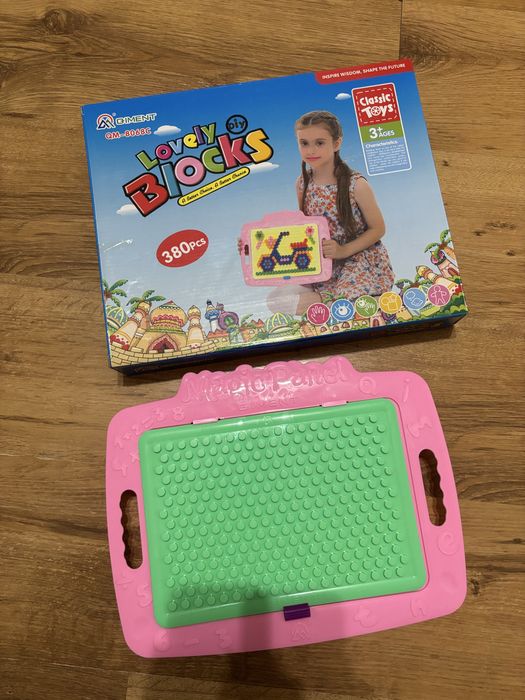 Мозаїка на дошці-чемоданчику 380 деталей