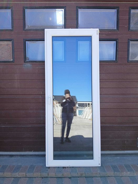 Okno balkonowe 85x215 drzwi okna pcv jednoskrzydłowe DOWÓZ CAŁY KRAJ