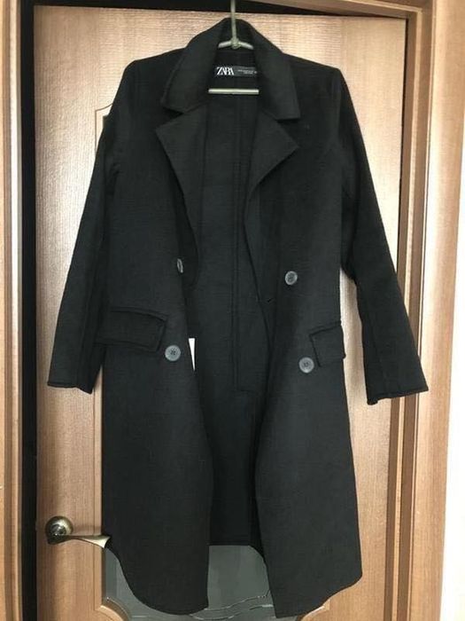 Пальто шерсть zara розмір XS