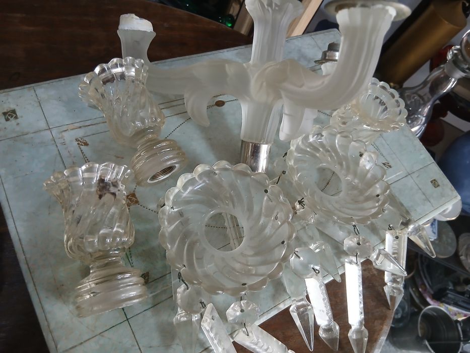 Candeeiros em peças