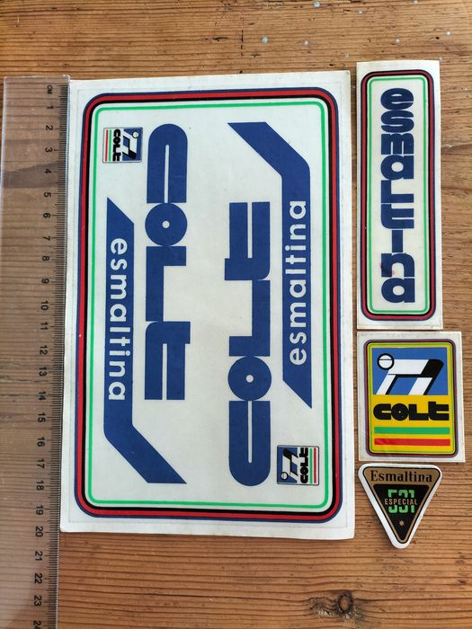 Esmaltina Colt Bicycle Sticker Kit