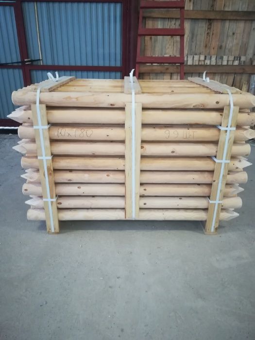 Palisada drewniana, pale, paliki, rygle -PROMOCJA do końca grudnia