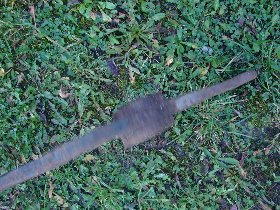 stara Pompa ogrodowa abisynka dźwignia kuta  150cm