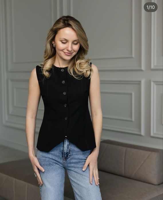 Жилетка в стилі zara