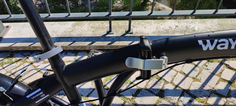 Bicicleta dobrável wayscral como nova ou troco por bicicleta de montanha  ou trotinete eléctrica