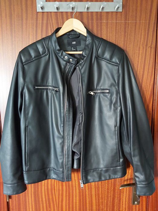 Casaco H&M Napa, Tamanho L, sem Etiqueta