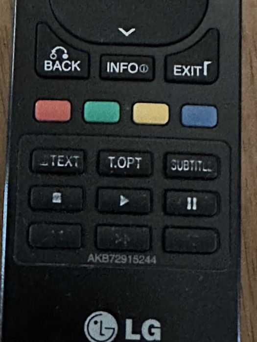 Comando LG de televisão