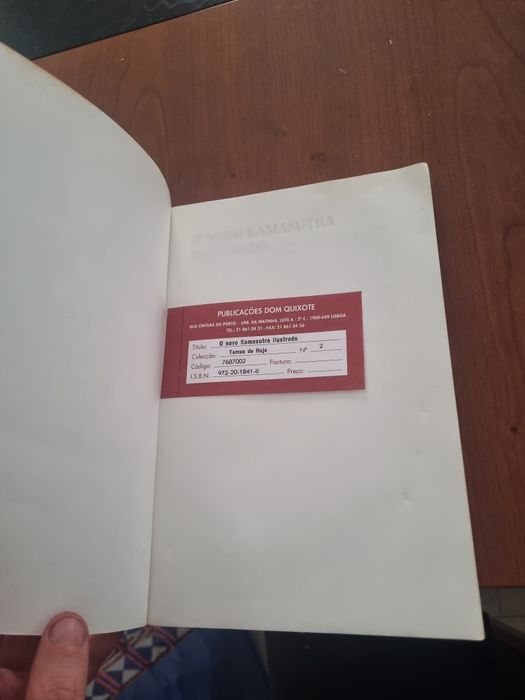 Livro  "O Novo Kamasutra Ilustrado"
