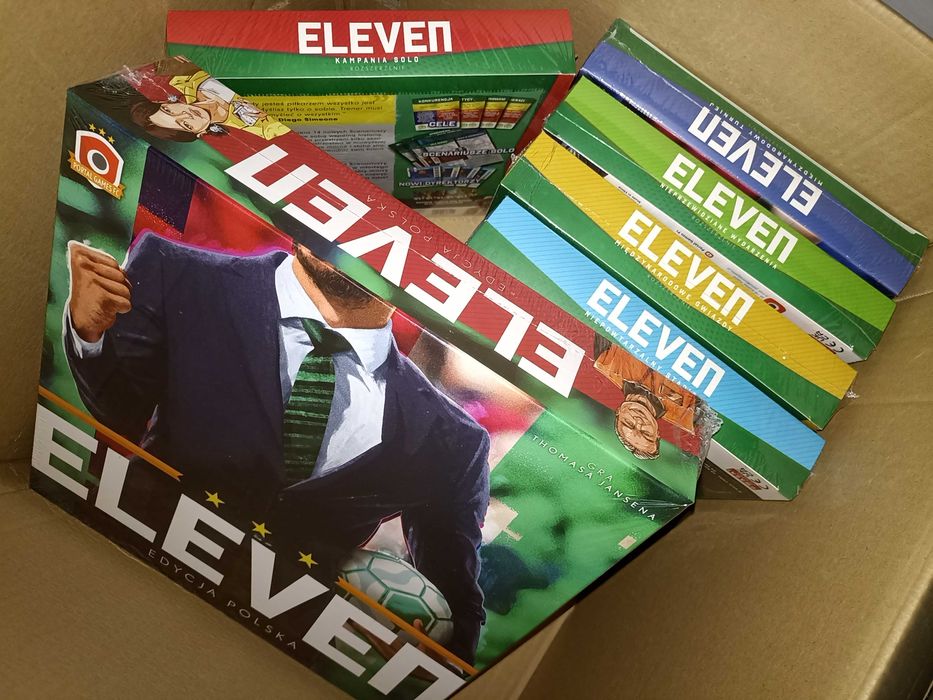 Eleven edycja polska + 5 dodatków gra planszowa