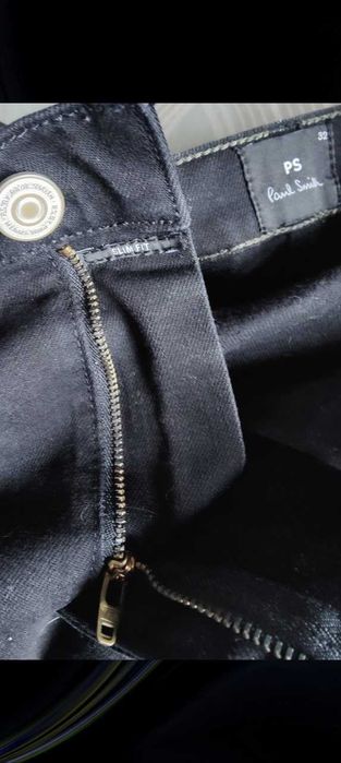 Джинсы Paul Smith jeans USA w32 stretch black.