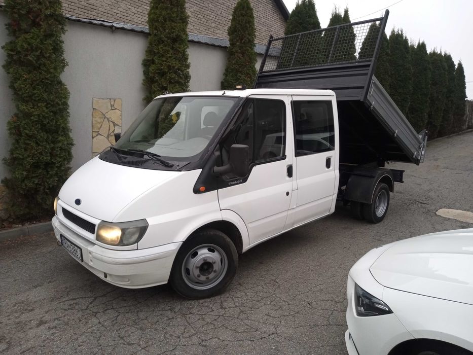 Ford Transit, bliźniak, doka, kiper, nowa pompa, od razu do pracy