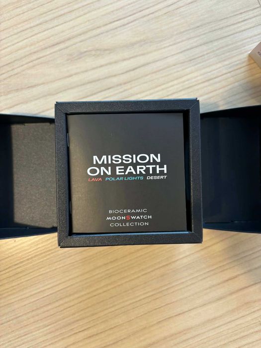 Swatch x Omega Bioceramic Moonswatch Mission On Earth Desert