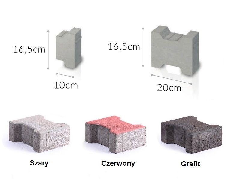 Kostka Brukowa BEHATON 8 CM tetka HOLLAND
