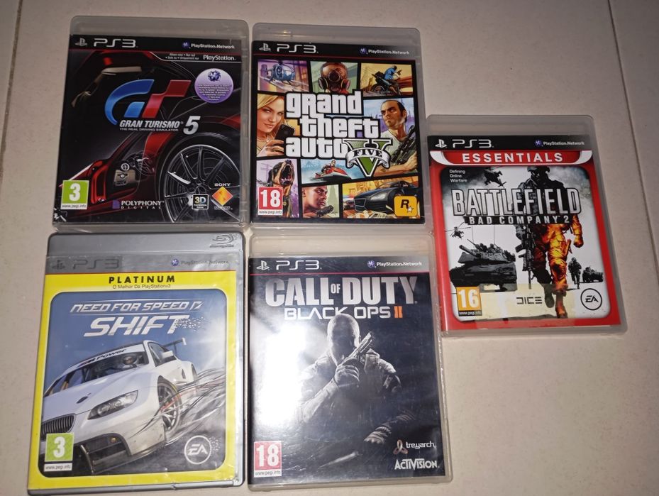 5 jogos para ps3