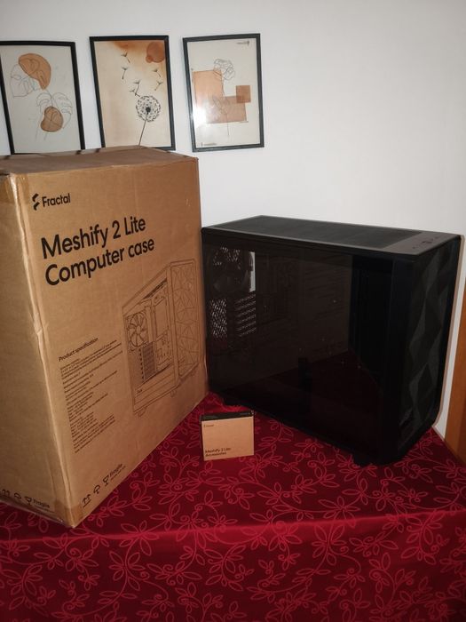Caixa Fractal Design Meshify 2 Lite 3x140mm Aquário