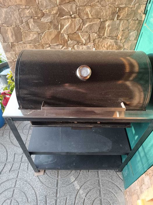 Grelhador mais apoio igual foto Bom preço