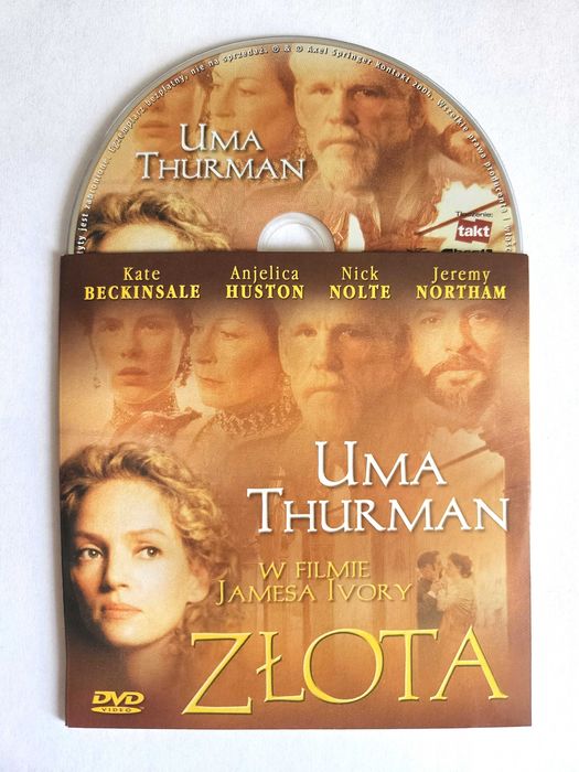 Złota DVD - Uma Thurman, Kate Beckinsale, Nick Nolte - BDB