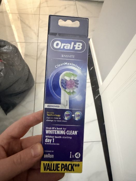 Oral B koncowki IO 4 sztuki nowe ORYGINAL