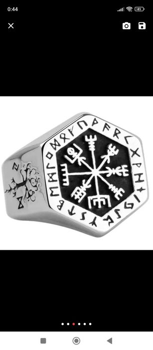 Sygnet męski celtycki wikingowie nowość 2024.  n66